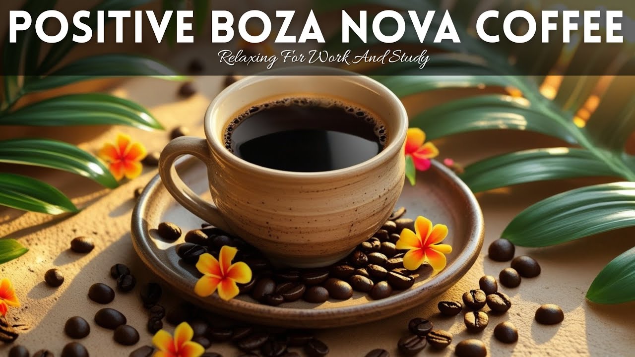 Happy Lightly Morning Jazz 🍂 Sweet Jazz Cafe Piano Music and Bossa Nova Instrumental for Relaxation