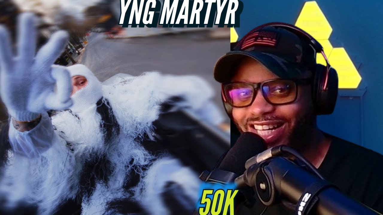 First Time Reaction to YNG MARTYR- 50K | Is this the hardest song of 2024? | (Reaction)🔥🔥🔥