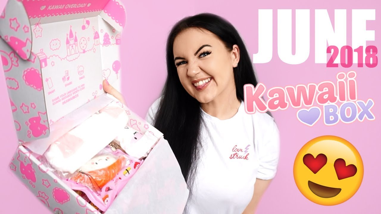 JUNE 2018 KAWAII BOX - THE BEST ONE SO FAR!!! - YouTube