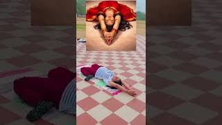 “1 Yoga Pose to Instantly Relax Your Mind | Stress Relief in Seconds” #yogafeature #homeworkout