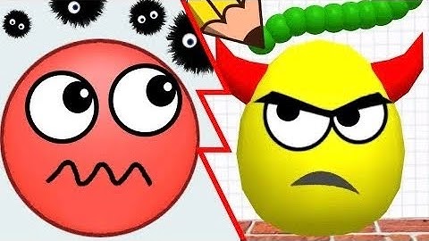 Draw To Smash vs Hide Ball - Logic Puzzle ( ASMR Gameplay Infinity, Small Egg Smash Balls )