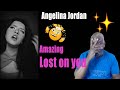 Reaction to Angelina Jordan Lost on you LP Guitar Cover   Do you miss her accompanied by Egil Clause