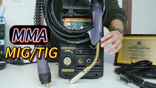 MIG160P INVERTER:The best choice for home, outdoor and factory#migwelder #welder #welding #weld