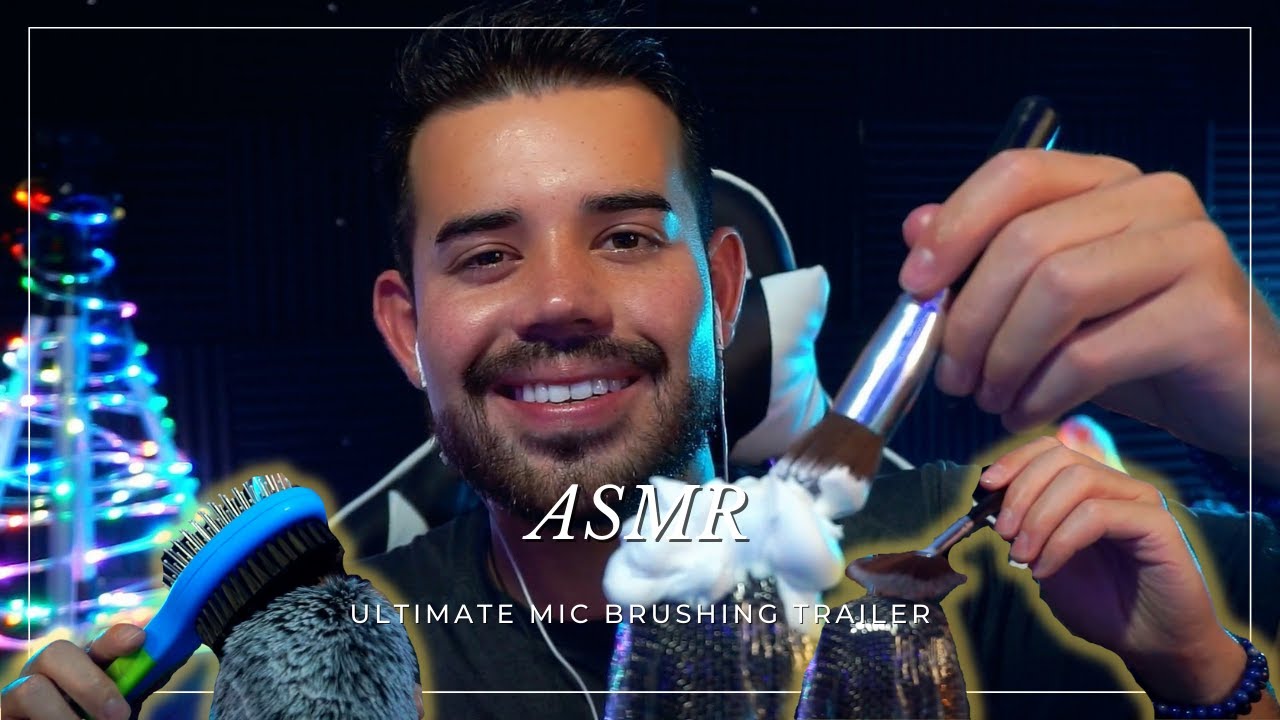 ASMR Intense Mic Brushing Sound Assortment (NO TALKING, TINGLY, SLEEP ...