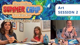 Tyndale Kids Free Virtual Online 2020 Summer Camp Christian Bible School Art Session 2 Youtube