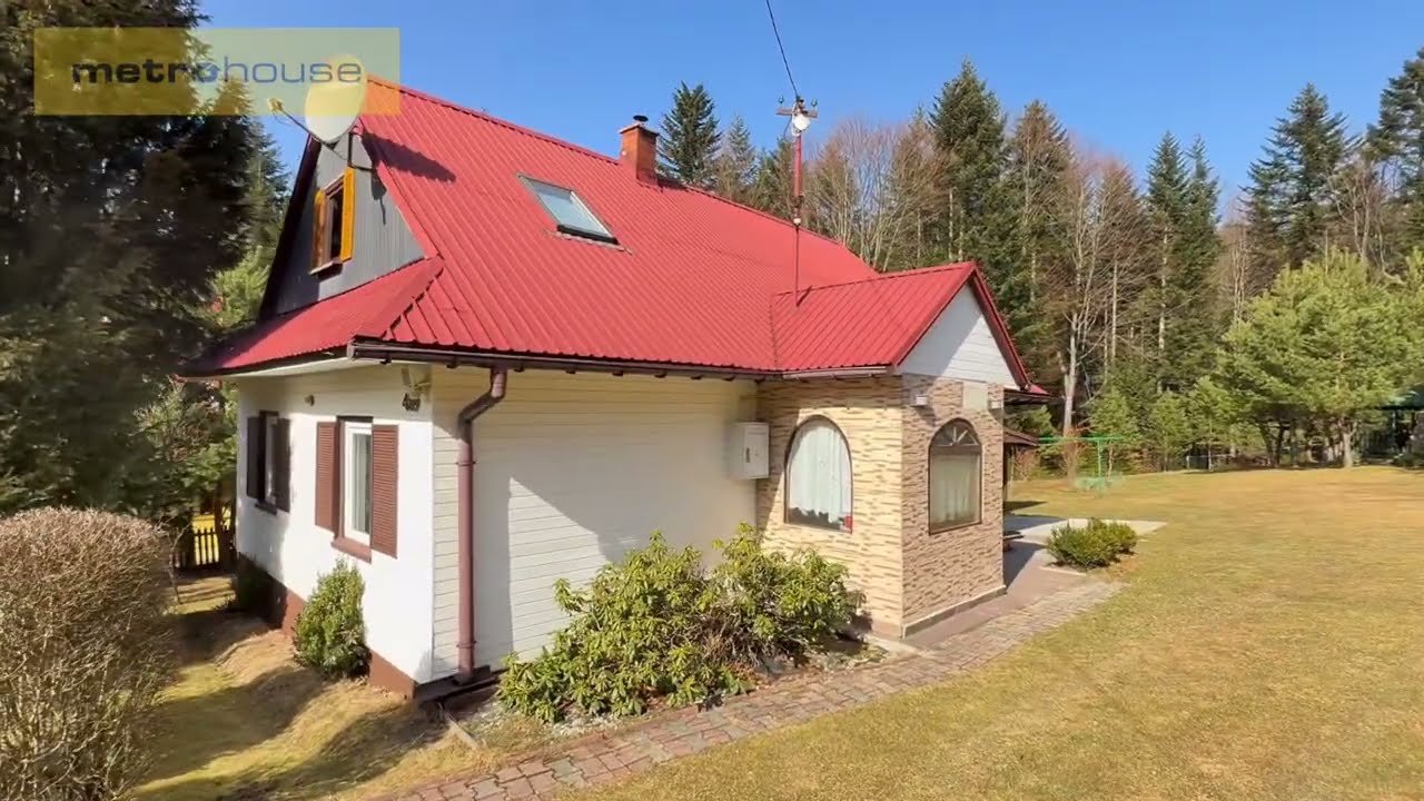 Dom na sprzedaż, Koszarawa, 5 pokoi, działka 2800m2.