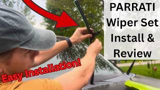 PARRATI Premium Windshield Wiper Install & Review (Link in Description)