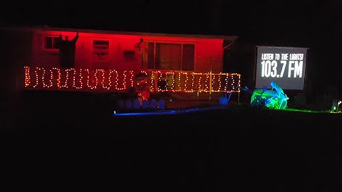 Turnpike Terror 2016 Halloween Light Show - Arduino Vixen