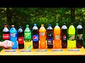 Coca Cola, Fanta, Sprite, Mtn Dew, Pepsi and other Popular Sodas vs Mentos Test