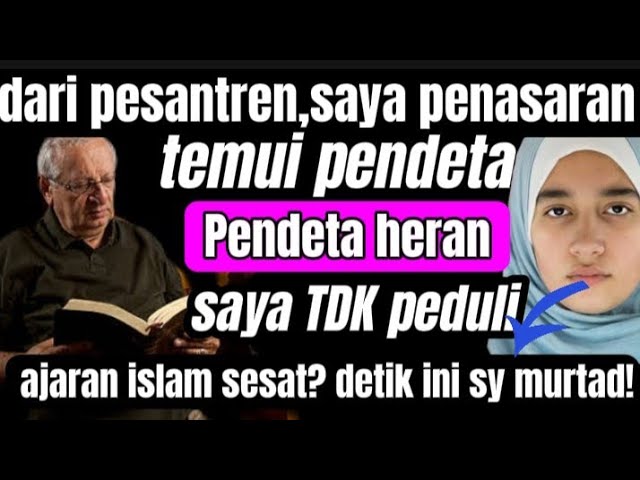 Gempar!! USAI MENYAKSIKAN PEMBUBARAN IBADAH KRISTEN,IBU SANTRI DATANGI BAPAK PENDETA class=