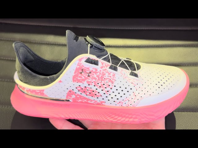 Under Armour SlipSpeed Pink White Training Shoes 