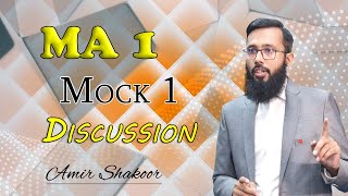MA 1 Mock Discussion