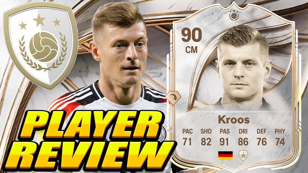 90 Kroos Player Review! Icon Kroos Review! Icon 90 Toni Kroos Review! - EA FC 26 Ultimate Team