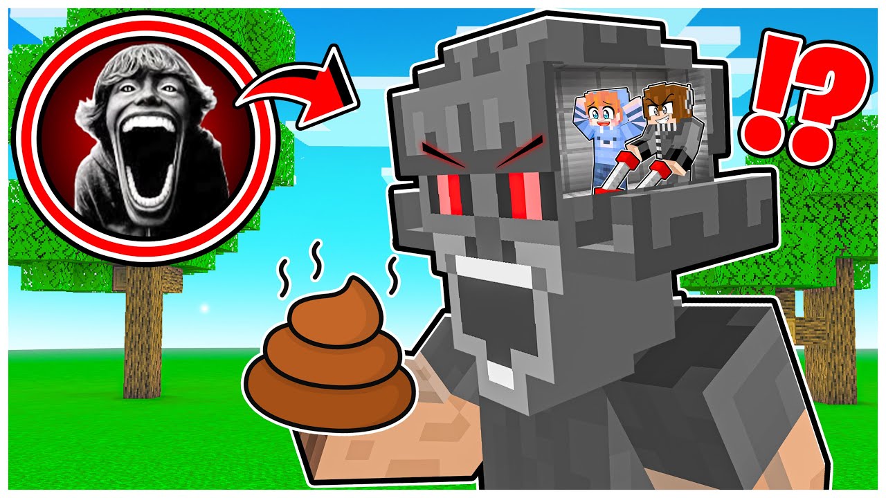 FRANZ & JOJO MASUK KE DALAM KEPALA ANOMALI KID 67 di MINECRAFT