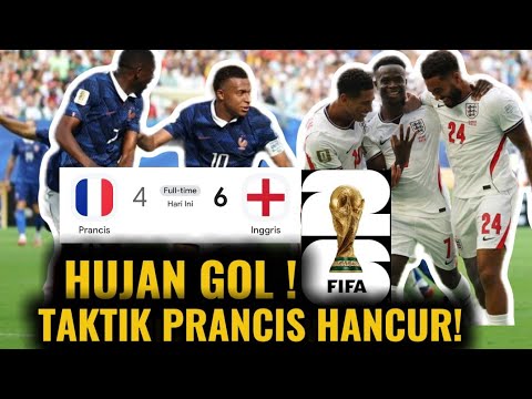 HUJAN GOL! HIGHLIGHT PRANCIS 4-6 INGGRIS PEREBUTAN JUARA 3 PIALA DUNIA 2026