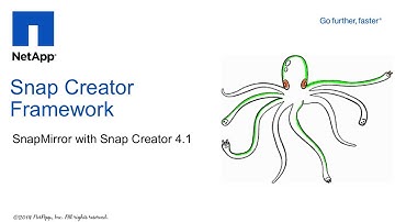 Snap Creator 4.1 - Creating Configurations with SnapMirror
