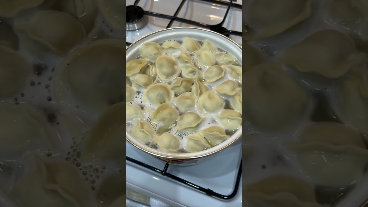 Готовлю пельмени 🥟 