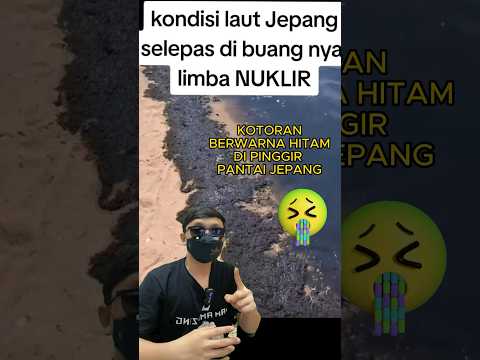 Kondisi Laut Jepang Akibat Limbah Nuklir #shorts