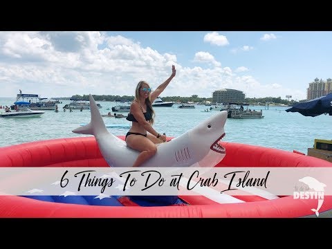 6 Things To Do at Crab Island in Destin, Florida | Things To Do In Destin