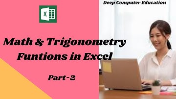 Math & trigonometry functions in Excel Part 2| Mod, INT, ABS, ROUND, MROUND,TRUNC etc rules in Excel