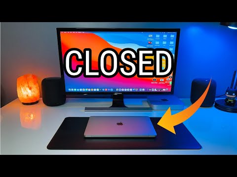 How to Connect MacBook to Monitor Closed (Clamshell Mode) in 2021 - EASY