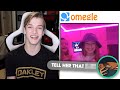 Omegle but my Friend TELLS ME What to SAY