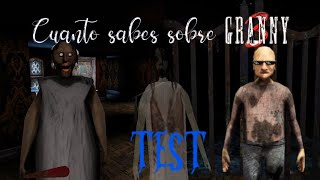 Cuánto Sabes Sobre Granny 3? Test Granny Capítulo 3
