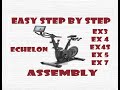 Echelon Connect EX 4 4S Easy Step by Step Assembly of Costco spin bike