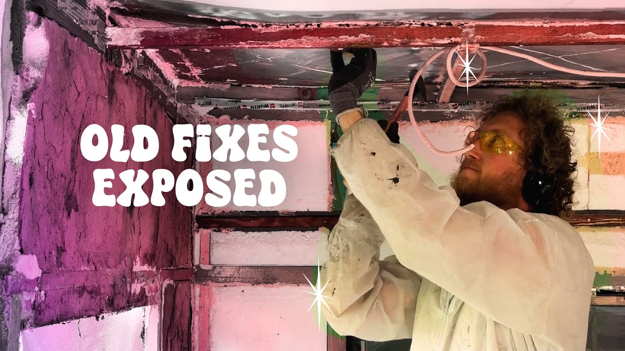 Fiat Ducato 1985 Van Rebuild | Ep. 12 Rear Cleanup & Facing the Roof