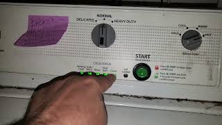 @WhirlpoolServicehow to clear all lights on, calibration,  washer not working @DIYEverythingYTB