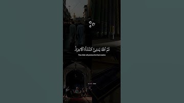 قل سيروا في الأرض فانظروا كيف بدأ الخلق || القارئ عبد الرحمن مسعد ارح قلبك .