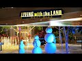 EPCOT 2021 Living with the Land Christmas Overlay FULL Ride in 4K | Walt Disney World Florida