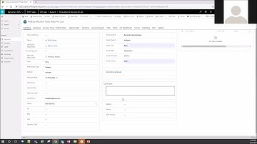 MS Dynamics 365 CRM - Prospect Account & Contact Creation