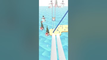 Bridge race hard leavel 228. #games #gameplay #bridgerace #viralvideo.