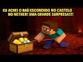 UM BAÚ ESCONDIO NO CASTELO! COMO EU CONSEGUI PEGAR ESSE BAÚ NO CASTELO DENTRO DO NETHER?