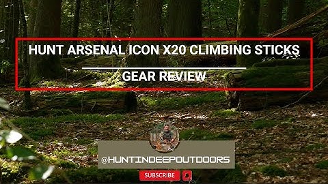 Best Climbing Sticks on the Market!? Hunt Arsenal Icon X20 Climbing Sticks Review!
