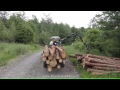 Malotraktor s vyvážečkou - 4K kvalita videa