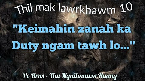 Keimahin zanah ka duty ngam tawh lo  Thil mak lawrkhawm 10 (Mizo Incidents collection)