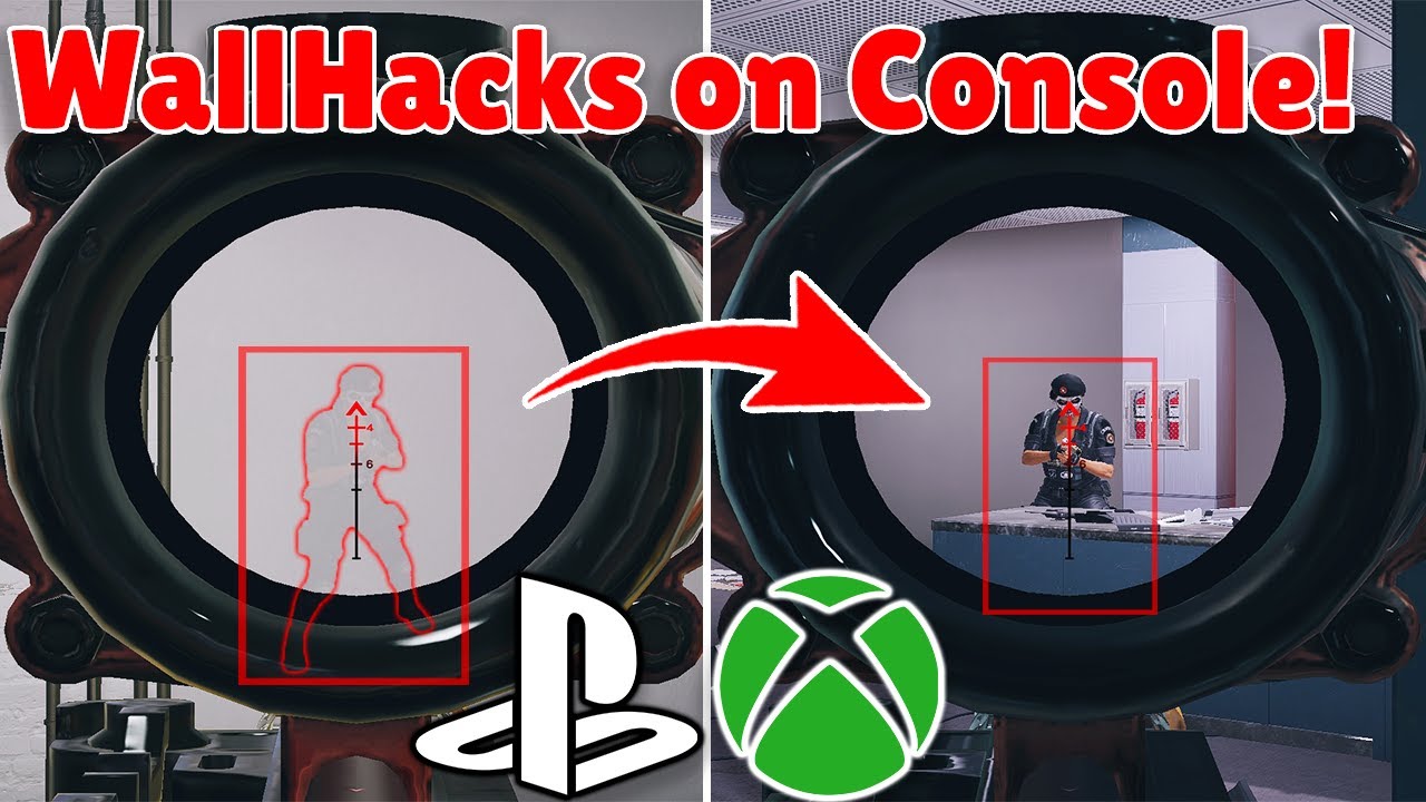 *NEW* Wallhack/Aimbot On Console! Rainbow Six Siege HIgh Calibre