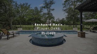 Geometric Pool with 360 Floating Spa | Backyard Oasis