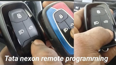 tata nexon BS6 remote programming# new video #tata