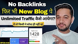 How to Get Organic Unlimited Traffic Without Backlinks on Website |Rank Without Backlinks in Google.