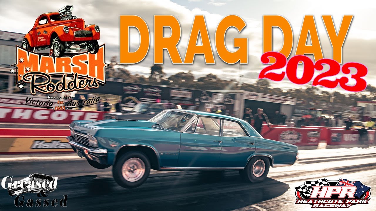 Revved Up: Unleashing Mayhem and Muscle at the Marsh Rodders' Drag Day!