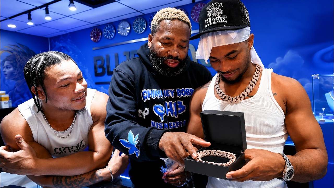 DeenTheGreat & Adrien Broner Surprise The Whole Team With ICE! 😳💎
