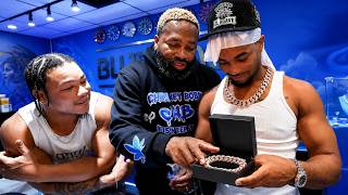 DeenTheGreat & Adrien Broner Surprise The Whole Team With ICE! 😳💎