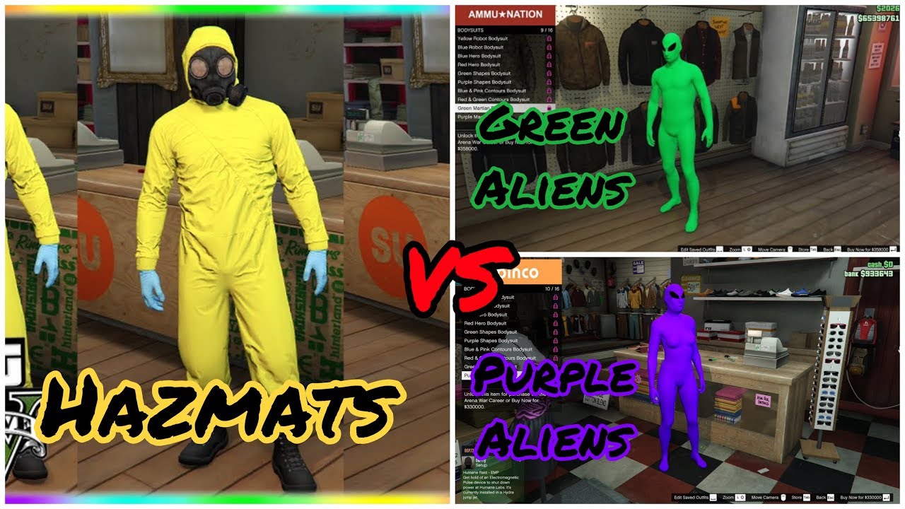 Yellow Gang RUNNIN THESE STREETS|WE KILLING ALL THE ALIENS|Gta 5 Online Alien War