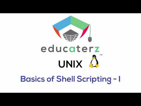14 Basics of Shell Scripting Part I