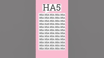 Logically spot the odd HA5 #eymath