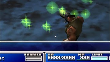 Emerald Weapon Barret Overflow One Shot Kill