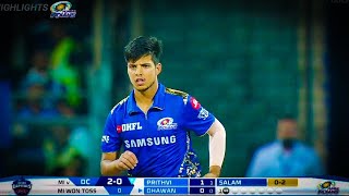 Rasikh Salam- THE FAST & FURIOUS debuted #IPL2019 #MUMBAIINDIANS